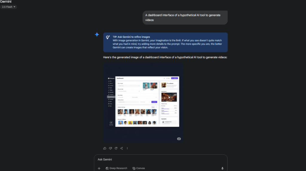Google Gemini image generation