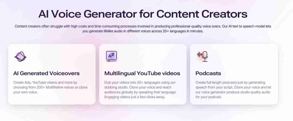 Murf for Content creators